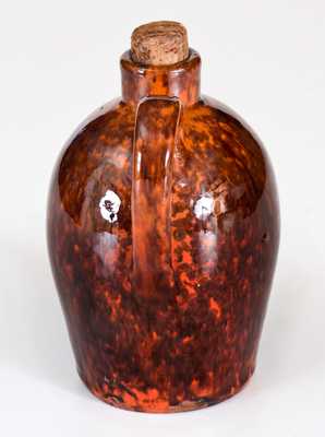 Fine Small-Sized John Bell / Waynesboro Redware Jug