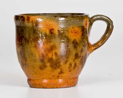 Att. Jacob Medinger, Limerick, PA Redware Pitcher and Cup
