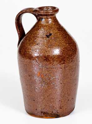 Small-Sized New England Redware Jug