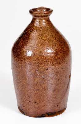 Small-Sized New England Redware Jug