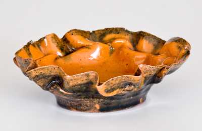 GEO. E. OHR / BILOXI, MISS (George Ohr) Pottery Dish