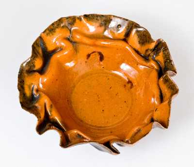GEO. E. OHR / BILOXI, MISS (George Ohr) Pottery Dish