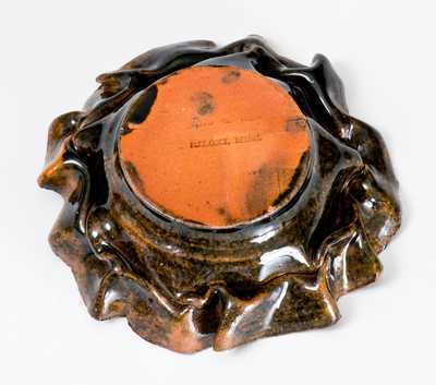 GEO. E. OHR / BILOXI, MISS (George Ohr) Pottery Dish