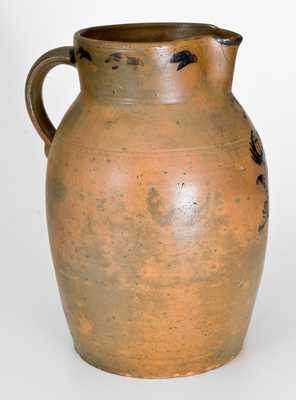 Two-Gallon probably Ohio Stoneware Pitcher, c1850
