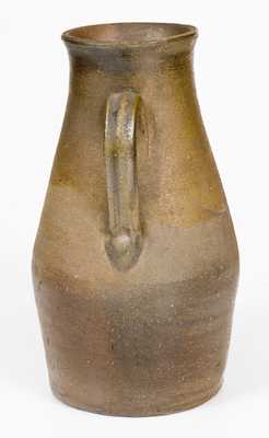 Tennessee Stoneware Vase with Brown Slip Decoration