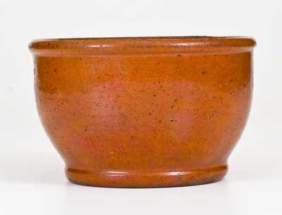 Unusual JOHN BELL (Waynesboro, PA) Redware Footed Bowl