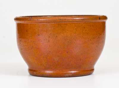 Unusual JOHN BELL (Waynesboro, PA) Redware Footed Bowl