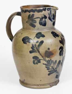 Two-Gallon Remmey, Philadelpiha, Stoneware Pitcher w/ Elaborate Decoration