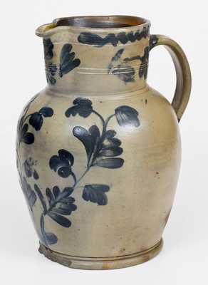 Two-Gallon Remmey, Philadelpiha, Stoneware Pitcher w/ Elaborate Decoration