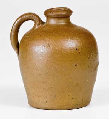 Rare Miniature Swank Pottery (Johnstown, PA) Stoneware Jug by William Lohr