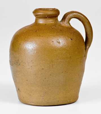 Rare Miniature Swank Pottery (Johnstown, PA) Stoneware Jug by William Lohr