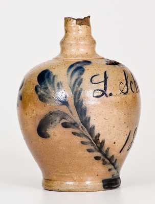 Rare Stoneware Presentation Bank att. Richard C. Remmey, Philadelphia, 1887