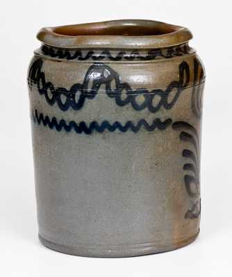 Extremely Rare 1/2 Gal. Alexandria, VA Stoneware Jar Inscribed 