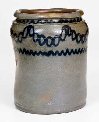 Extremely Rare 1/2 Gal. Alexandria, VA Stoneware Jar Inscribed 