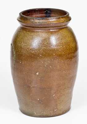T.R WADDELL, Alleghany County, VA Ovoid Stoneware Jar