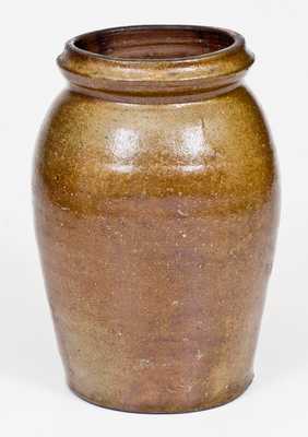 T.R WADDELL, Alleghany County, VA Ovoid Stoneware Jar