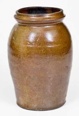 T.R WADDELL, Alleghany County, VA Ovoid Stoneware Jar