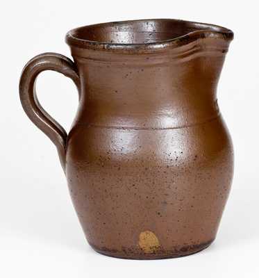 Unusual 1/4 Gal. W. H. THOMAS (Huntingdon, PA) Stoneware Pitcher