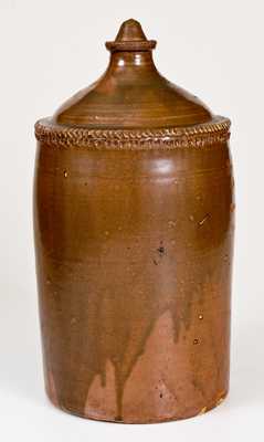 Very Rare Calloway County, Kentucky Stoneware Grave Marker, 1904