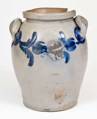 Baltimore Stoneware Jar with Loop Handles, circa 1820