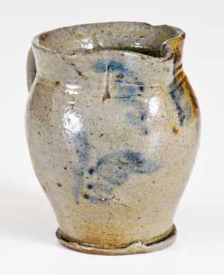 Fine Miniature Stoneware Pitcher, Mid-Atlantic origin, third quarter 19th century