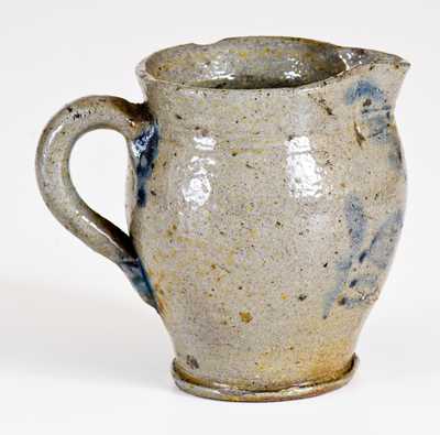 Fine Miniature Stoneware Pitcher, Mid-Atlantic origin, third quarter 19th century