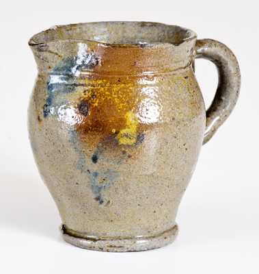 Fine Miniature Stoneware Pitcher, Mid-Atlantic origin, third quarter 19th century