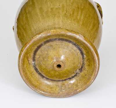 Unusual HUTCHINSON Alkaline-Glazed Stoneware Dispenser, possibly SC origin