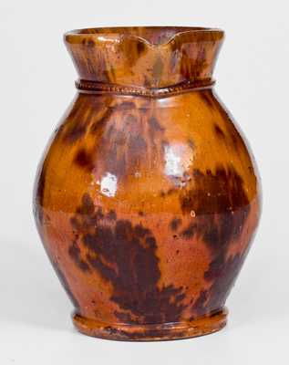 Jacob Medinger, Montgomery County, PA, Redware Pitcher