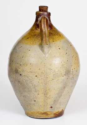 1 Gal. CHARLESTOWN, MA Stoneware Jug with Iron-Oxide Dip