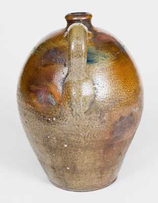Attrib. Branch Green, Philadelphia, PA Stoneware WINE jug, c1810 s