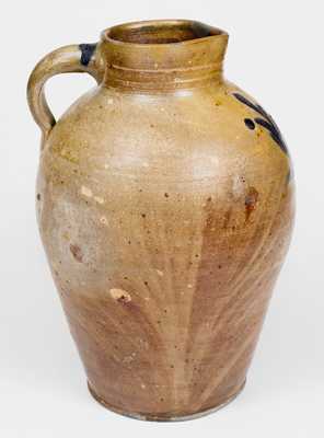 Very Rare Stoneware Pitcher att. Cornwall, NY, circa 1800
