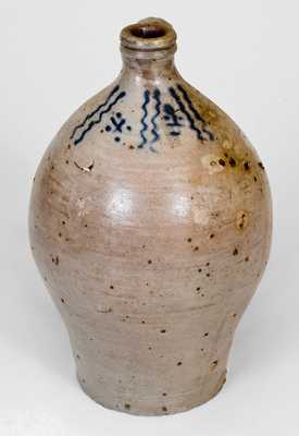 Very Rare Stoneware Jug, possibly Adam States, mid-18th century 