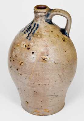 Very Rare Stoneware Jug, possibly Adam States, mid-18th century