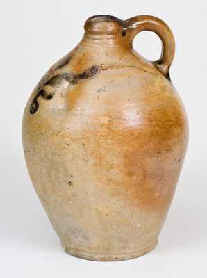 1 Gal. Stoneware Jug with Incised Decoration, Manhattan, circa 1800