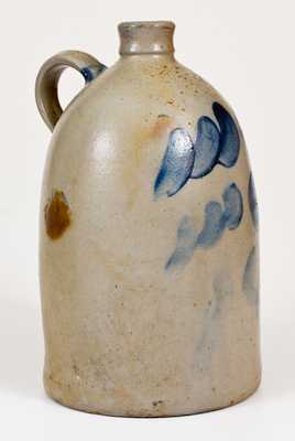 Cobalt-Decorated Western PA Stoneware Jug