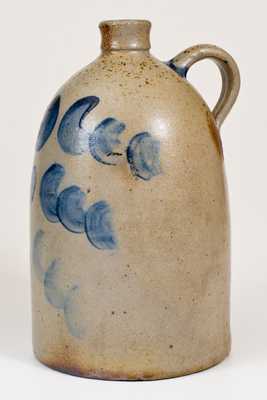 Cobalt-Decorated Western PA Stoneware Jug