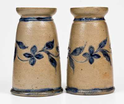 Very Important Pair of Stoneware Vases made by Henry Remmey, Jr. for his wife, Catherine