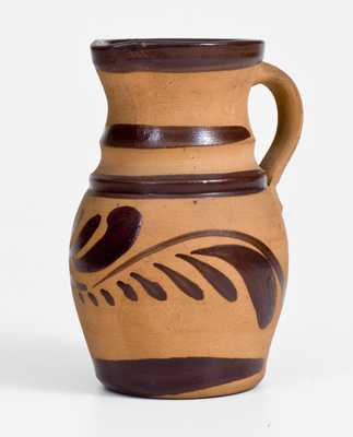 Small-Sized Tanware Pitcher, Western PA origin, circa 1885