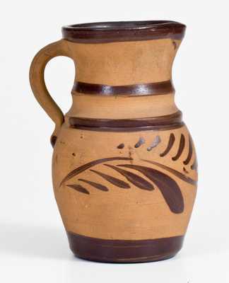 Small-Sized Tanware Pitcher, Western PA origin, circa 1885