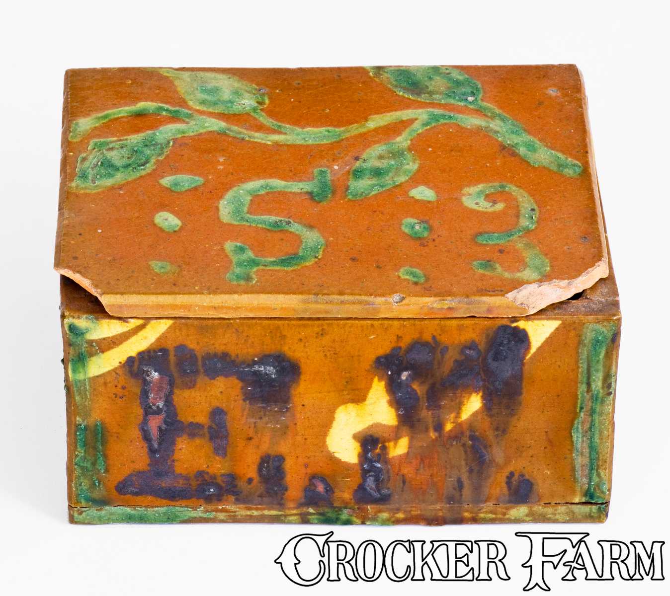 Exceptional Edward Singer / Haycock Township, PA Redware