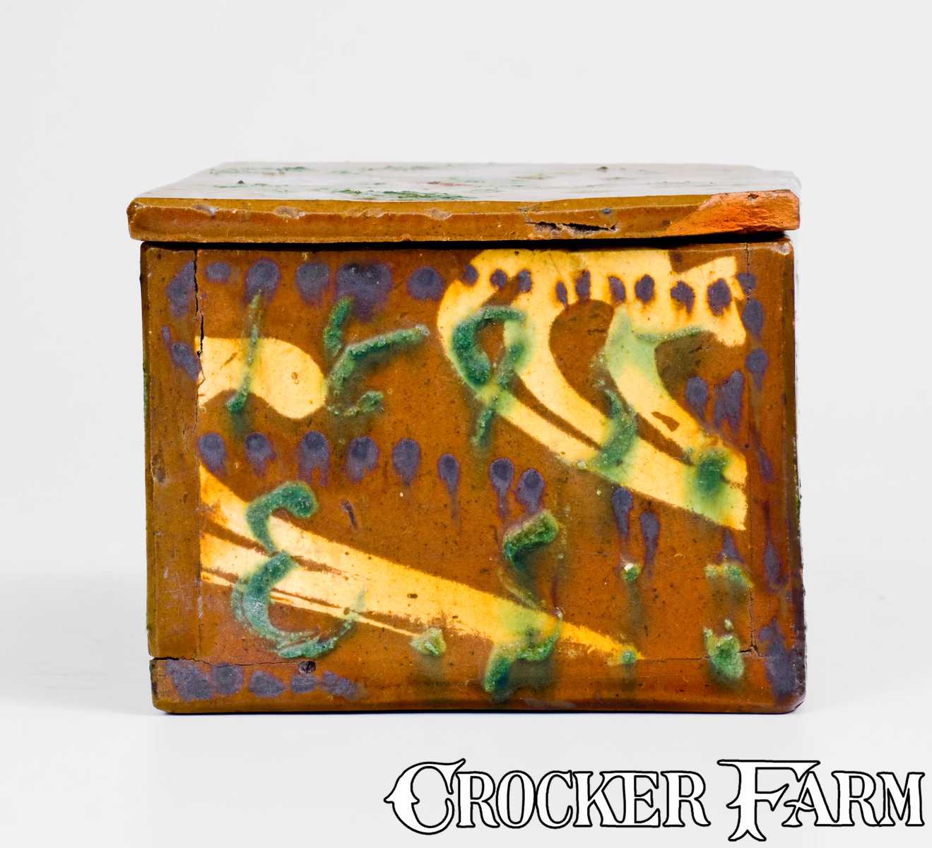 Exceptional Edward Singer / Haycock Township, PA Redware