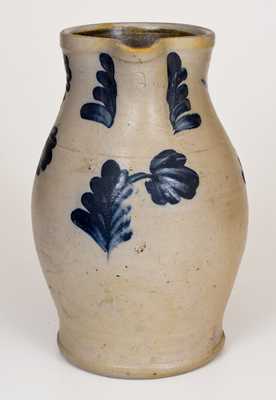 Two-Gallon Cobalt-Decorated att. Richard C. Remmey (Philadelphia) Stoneware Pitcher