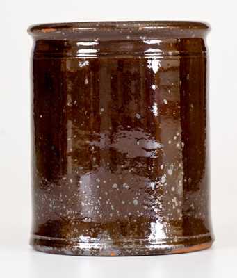 JOHN BELL (Waynesboro, PA) Glazed Redware Jar