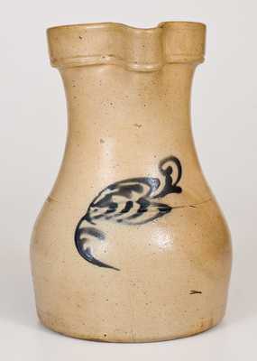 Attrib. Barnabas Edmands, Charlestown, MA Stoneware Pitcher