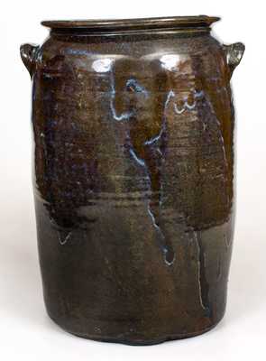 8 Gal. Stoneware Jar att. Burlon Craig, Catawba Valley, NC, circa 1935