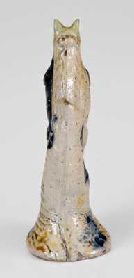 Extremely Rare Philadelphia Stoneware Figure of a Squirrel, probably Thomas Haig