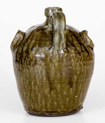 Exceptional Edgefield, South Carolina, Stoneware Face Jug