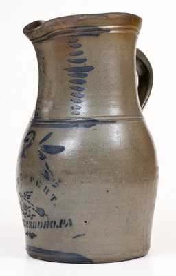 Rare Two-Gallon T.F. REPPERT / GREENSBORO. PA Stoneware Pitcher
