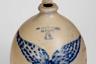 Stoneware Eagle Jug, Impressed 
